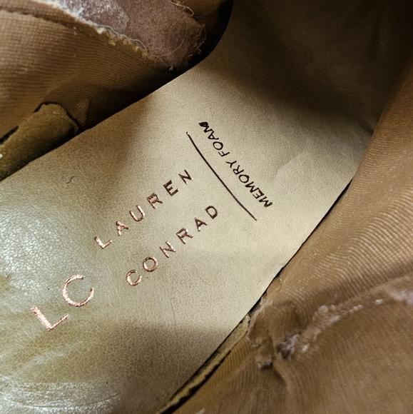 LC Lauren Conrad Souffle Stack Heel Boots - Picture 4 of 9